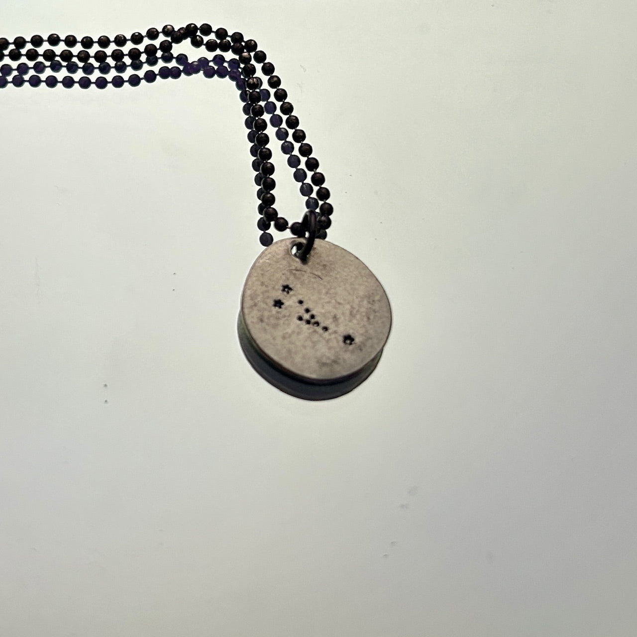 Zodiac Necklace: Constellation Taurus