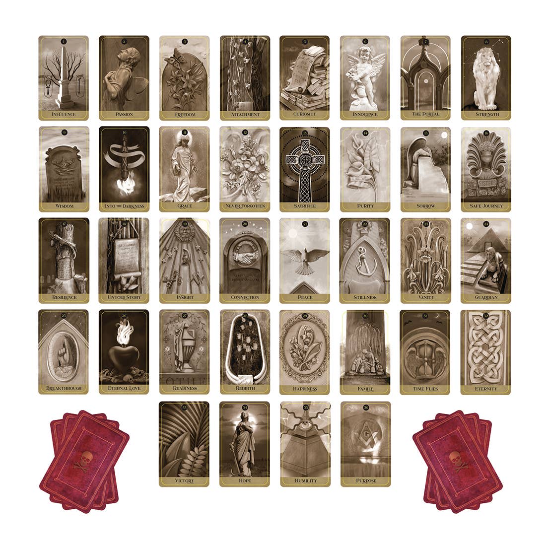 Roses, Dust & Ashes, winner "Best Indie Deck of 2023" WDA
