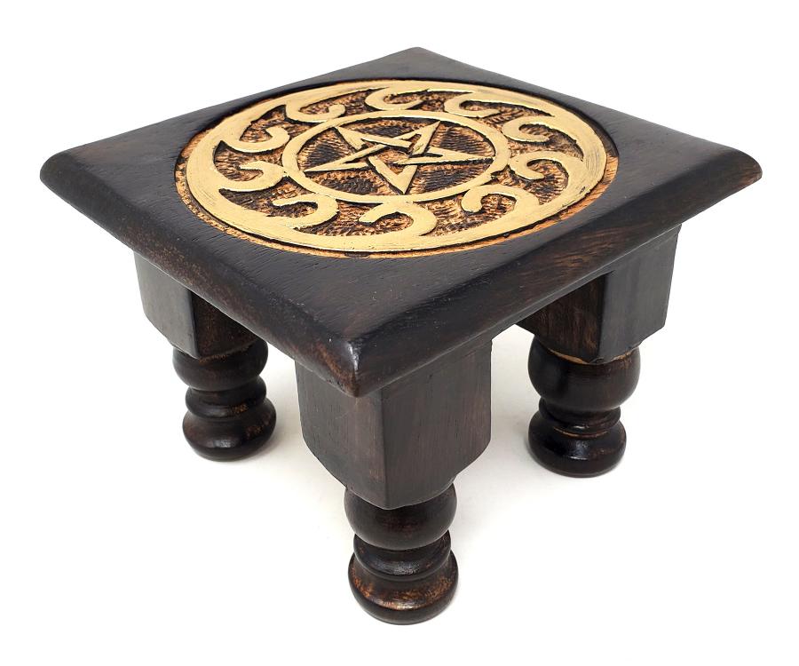 Small Altar Table: Pentagram