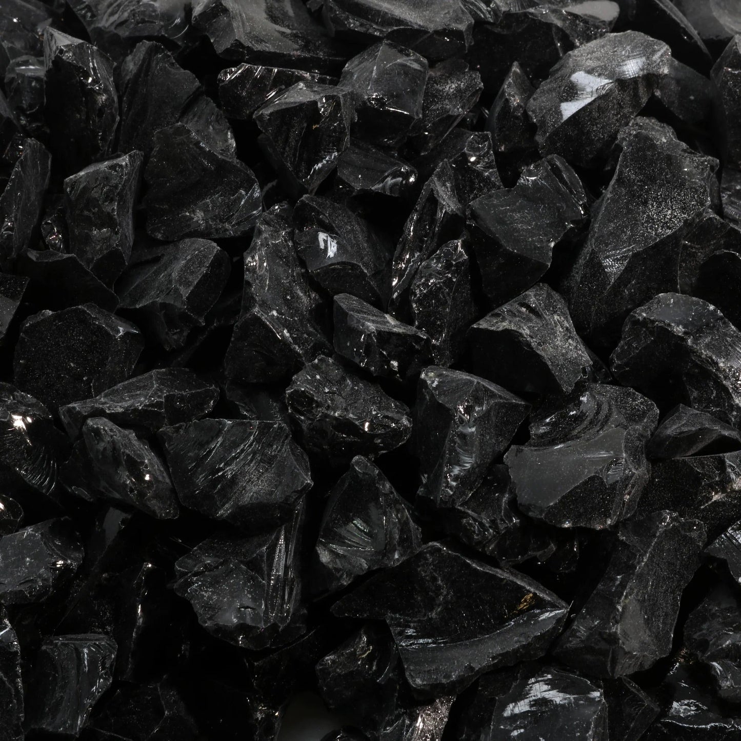 Black Obsidean: Rough 1/1/2"-2"