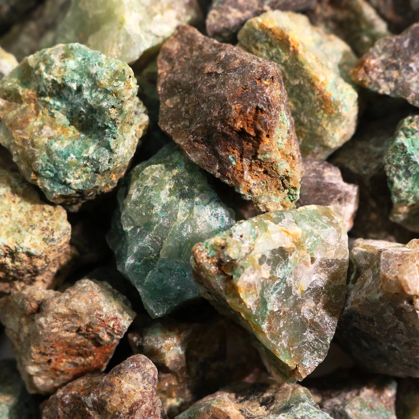 Chryscocolla: Rough 1/2"-1"