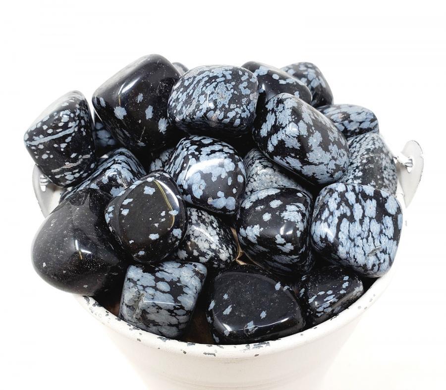 Snowflake Obsidian: Tumbled Approximately 1"