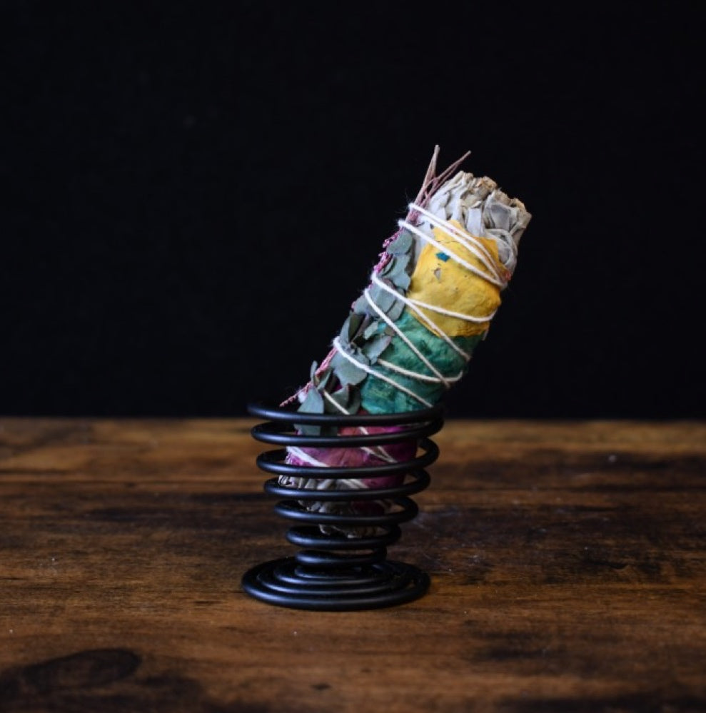 White Sage Rose & Eucalyptus Smudge