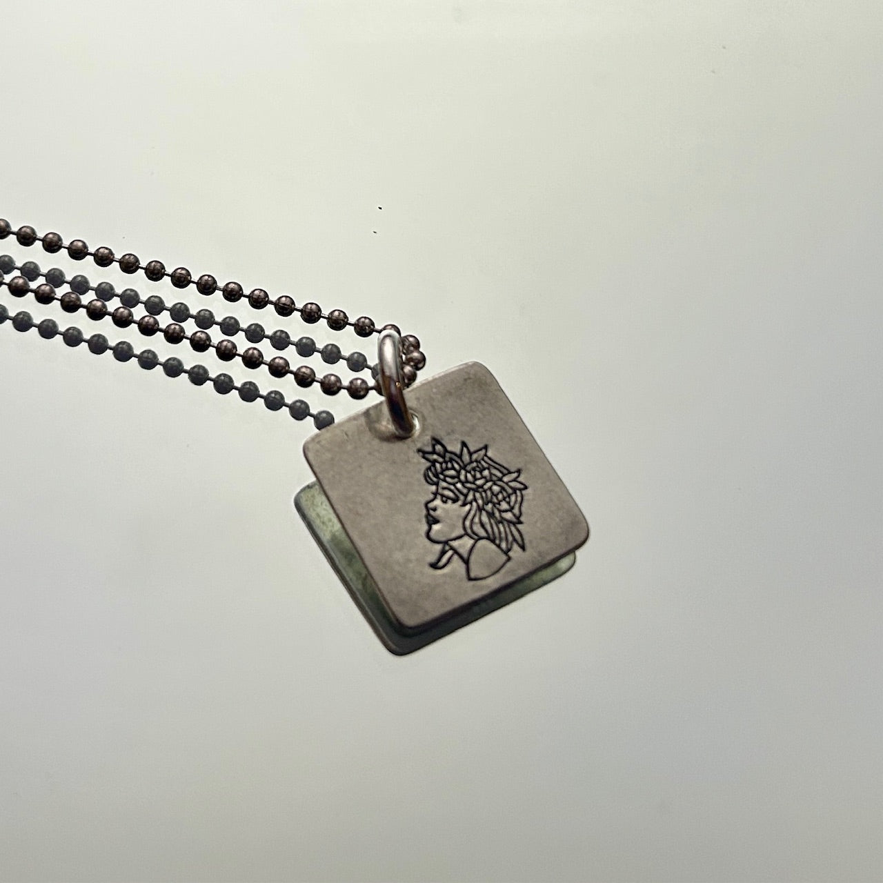 Zodiac Necklace: Pictorial Virgo