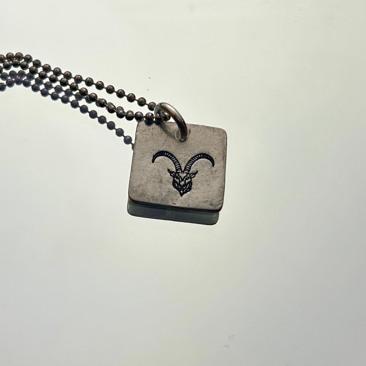 Zodiac Necklace: Pictorial Capricorn