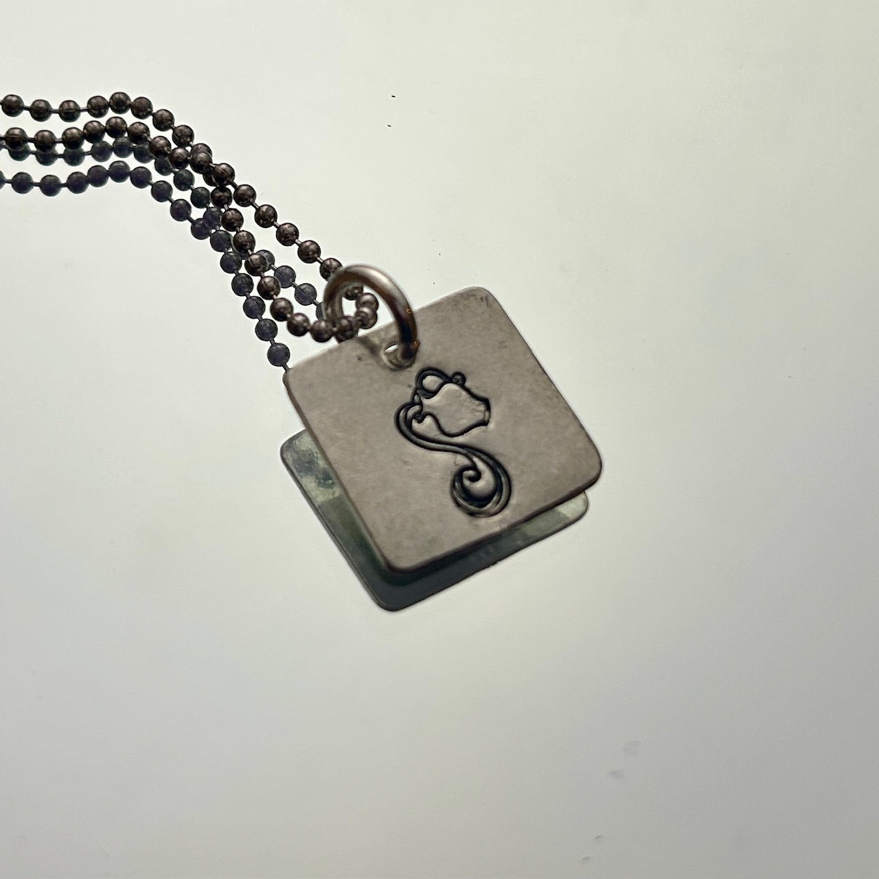 Zodiac Necklace: Pictorial Aquarius