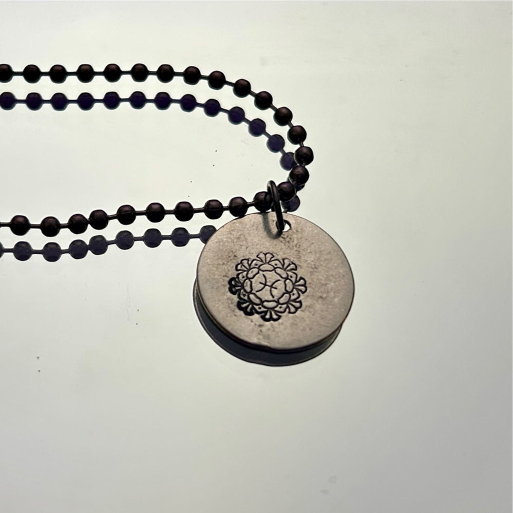 Zodiac Necklace: Large Symbol Pisces