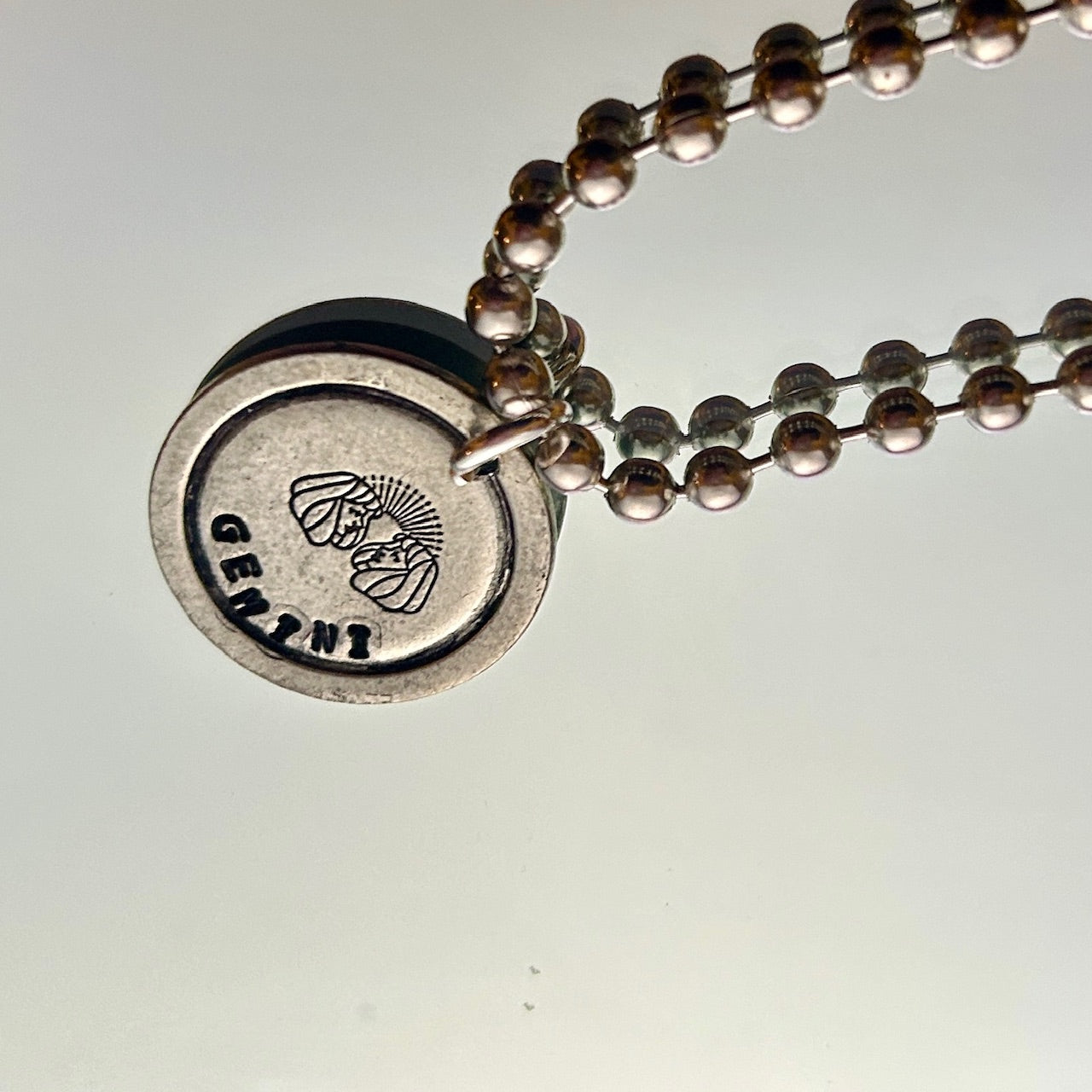 Zodiac Necklace: Chonky Pictoral Gemini