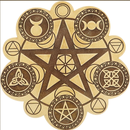 Altar Tile with Symbols