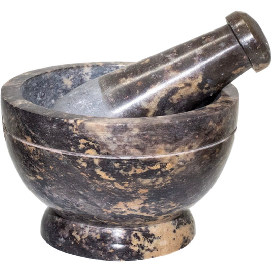 Natual Soap Stone Motar & pestle