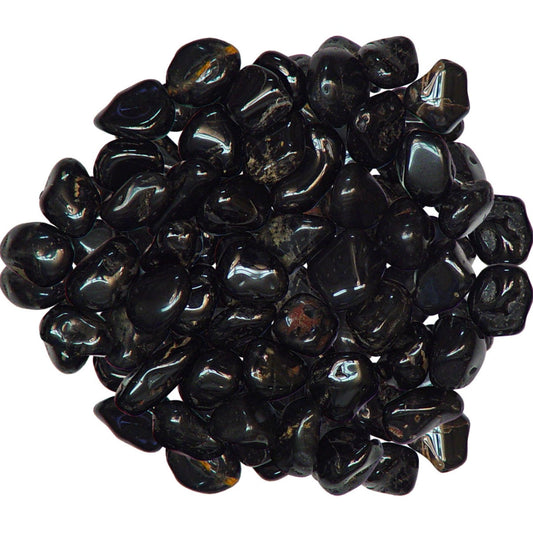 Black Onyx: Tumbled 1/2"-1"