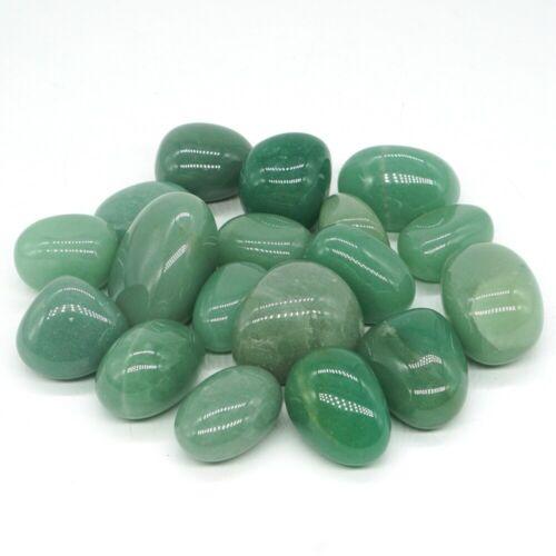 Green Aventurine: TumbledMed. 1"-11/2"