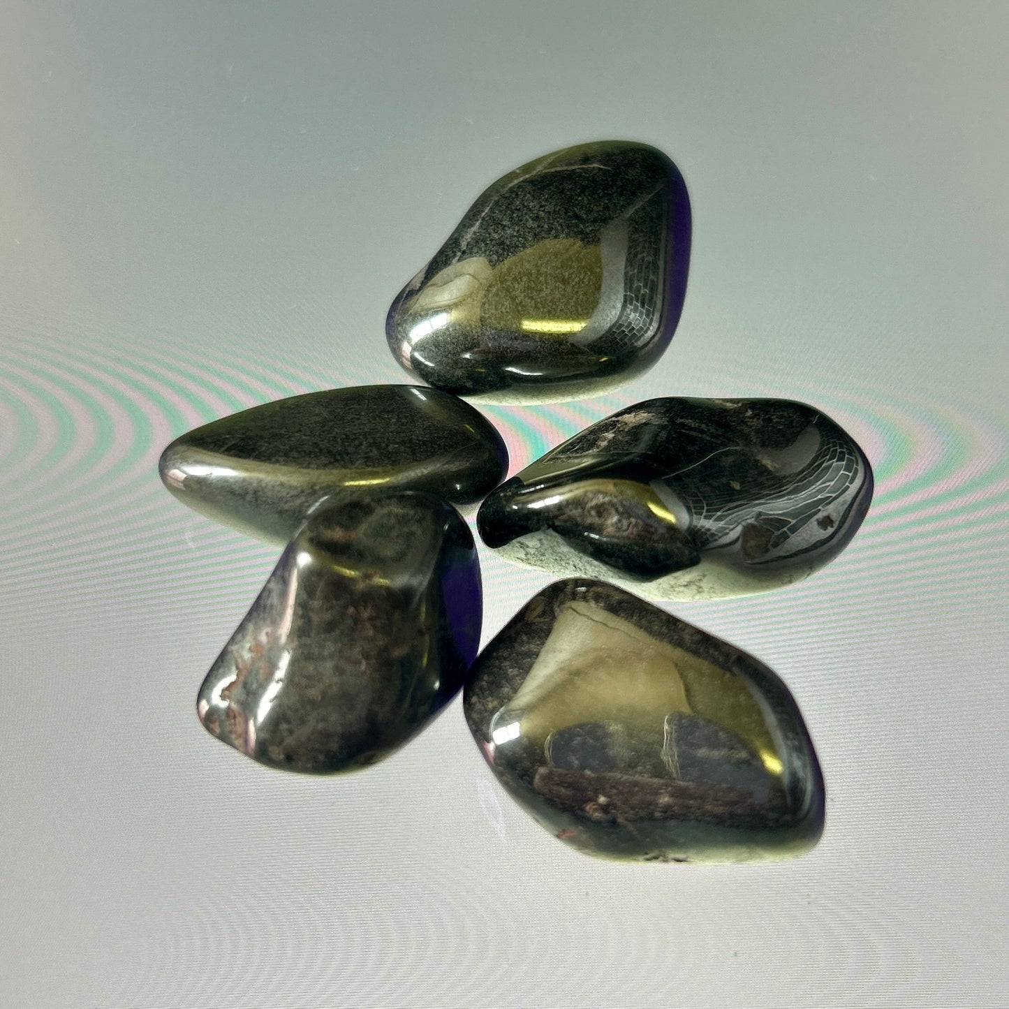 Hematite: Tumbled Approximately 1"