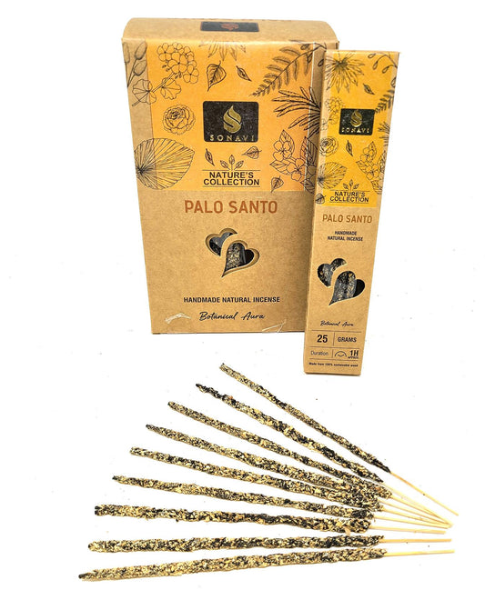 SONAVI - Nature's Collection: All Natural Palo Santo Incense Sticks 25 grams