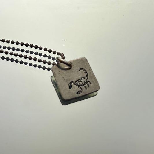 Zodiac Necklace: Pictorial Scorpio