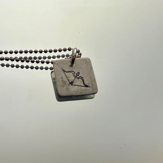 Zodiac Necklace: Pictorial Sagittarius