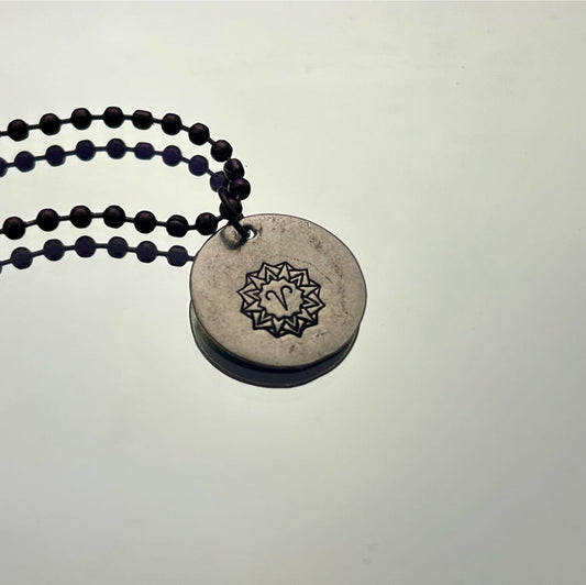 Zodiac Necklace: Large Symbol Aries
