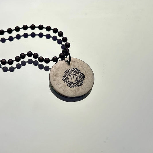 Zodiac Necklace: Large Symbol Virgo