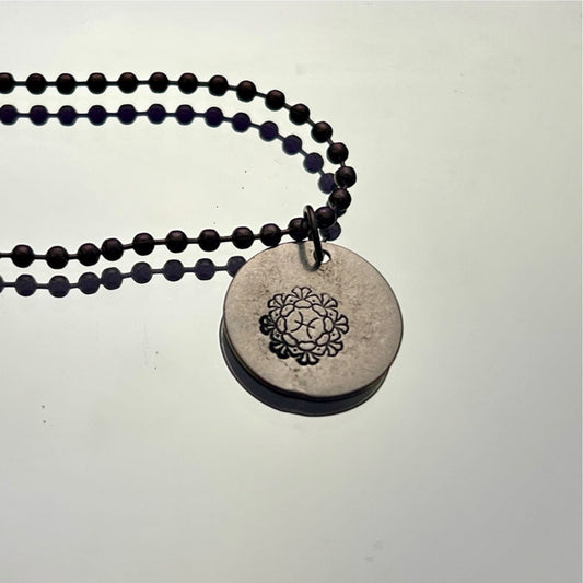 Zodiac Necklace: Large Symbol Pisces