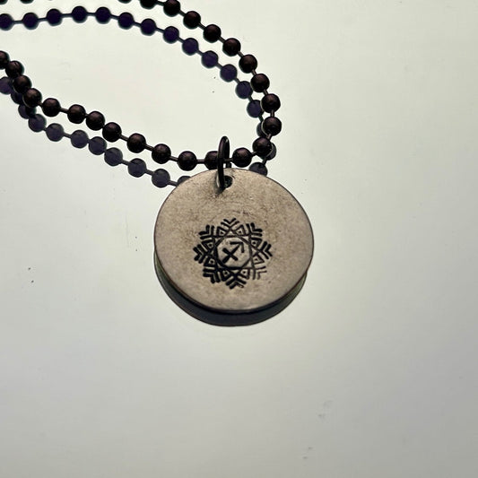 Zodiac Necklace: Large Symbol Sagittarius